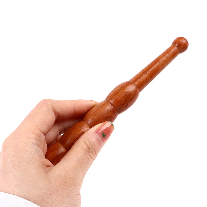 Premium Wooden Spa Massage Tool - Muscle Roller Stick for Cellulite Blasting, Deep Tissue Release, Foot and Body Self-Massage