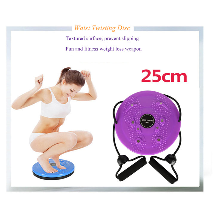Premium Waist Twisting Disc Balance Board – Fitness Equipment for Home Exercise, Magnetic Massage Plate for Core Strength