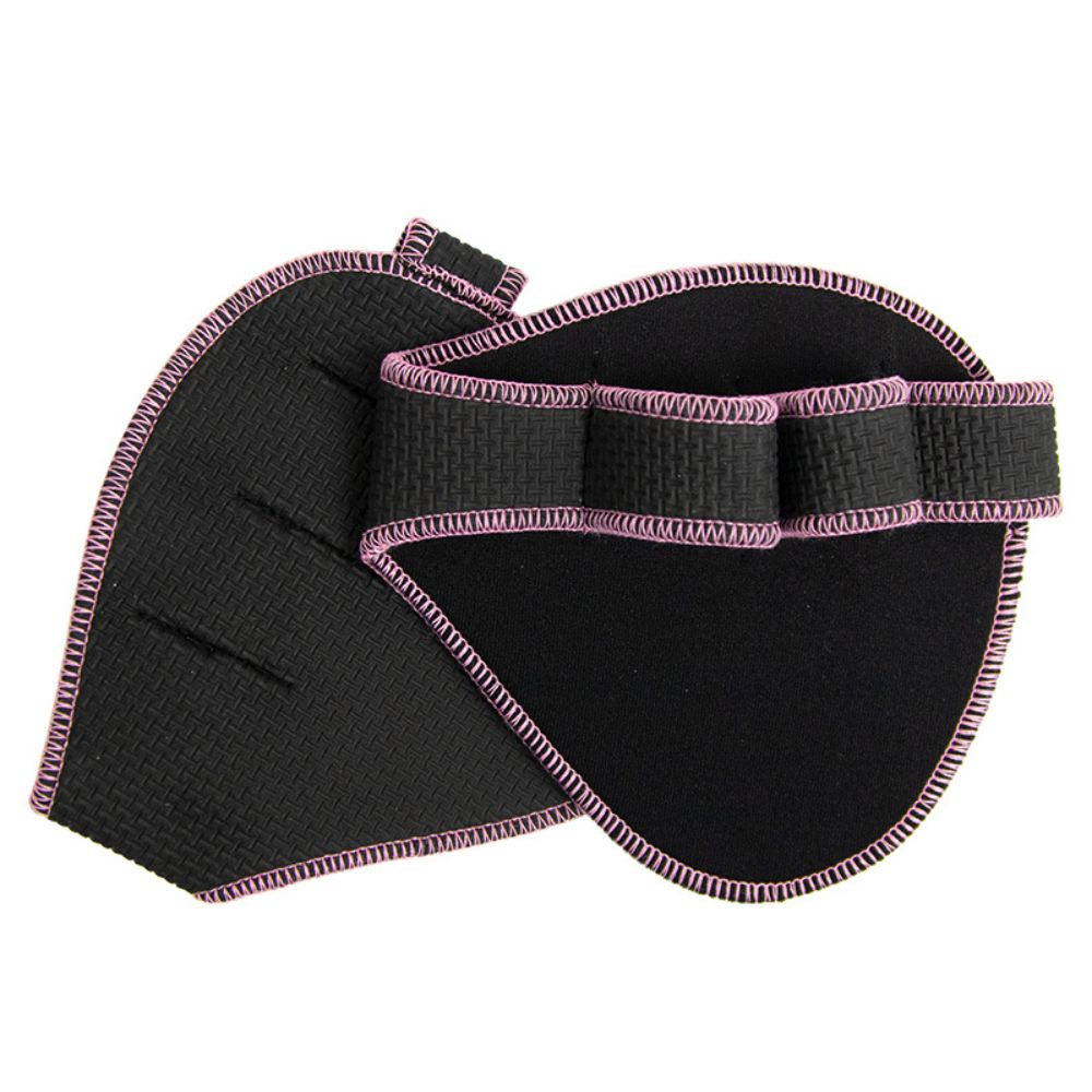 Premium Neoprene Grip Pads for Weightlifting & Powerlifting - Anti-Slip Workout Gloves for Calisthenics, Fitness & Sports,