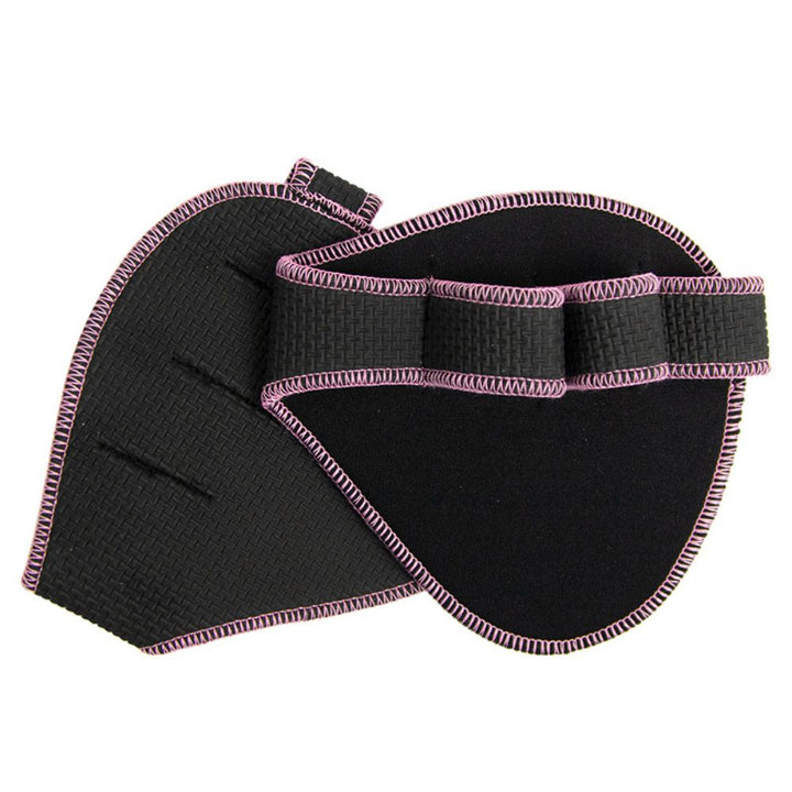 Premium Neoprene Grip Pads for Weightlifting & Powerlifting - Anti-Slip Workout Gloves for Calisthenics, Fitness & Sports,
