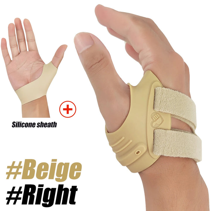 Premium Elastic Thumb Support Brace for Arthritis & Tendonitis Pain Relief, Splashproof Compression Sleeve for Daily Use, 