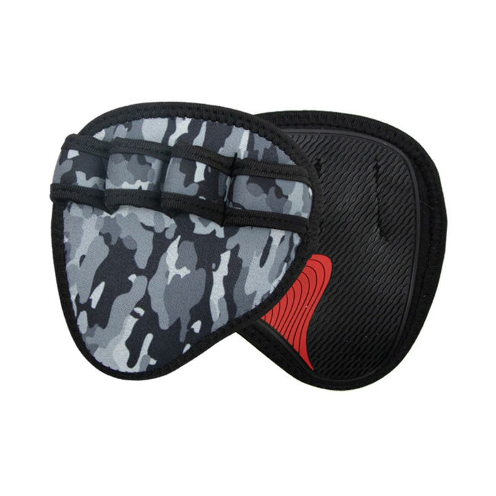Premium Neoprene Grip Pads for Weightlifting & Powerlifting - Anti-Slip Workout Gloves for Calisthenics, Fitness & Sports,