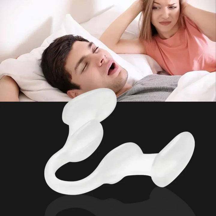 Premium Silicone Anti-Snoring Nose Clip - Comfortable Nasal Dilator for Snoring Relief, Easy Breathing, Stop Snore Aid, 