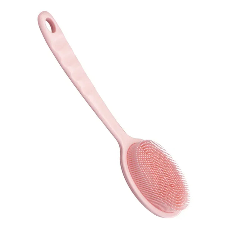 Premium Exfoliating Bath Brush with Soft Handle – Back Scrubbing & Skin Massager, Shower Sponge for Deep Clean, Gentle  