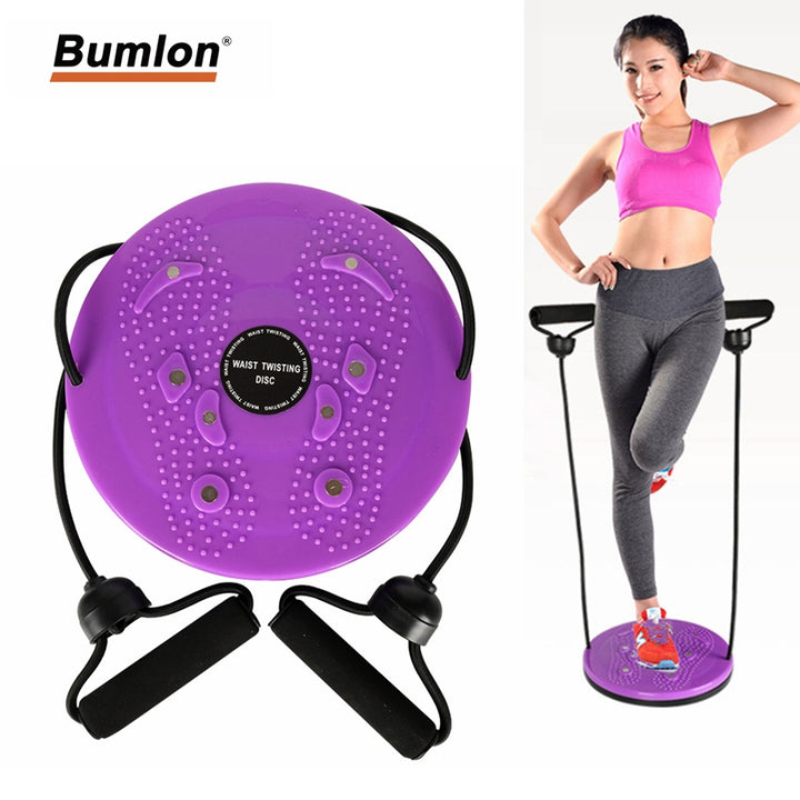 Premium Waist Twisting Disc Balance Board – Fitness Equipment for Home Exercise, Magnetic Massage Plate for Core Strength