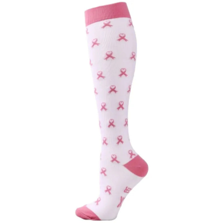 Premium Cycling Compression Socks for Men & Women – Prevent Varicose Veins, Edema & Diabetes – Knee Support for Running,