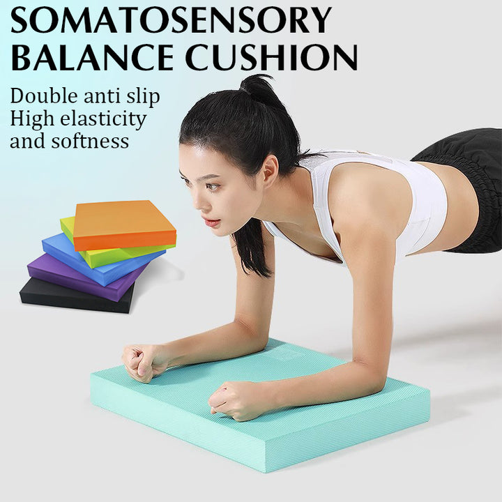 Premium Soft Balance Pad – Eco-Friendly TPE Yoga Mat Cushion for Stability, Core Engagement & Physical Therapy, Anti-Slip