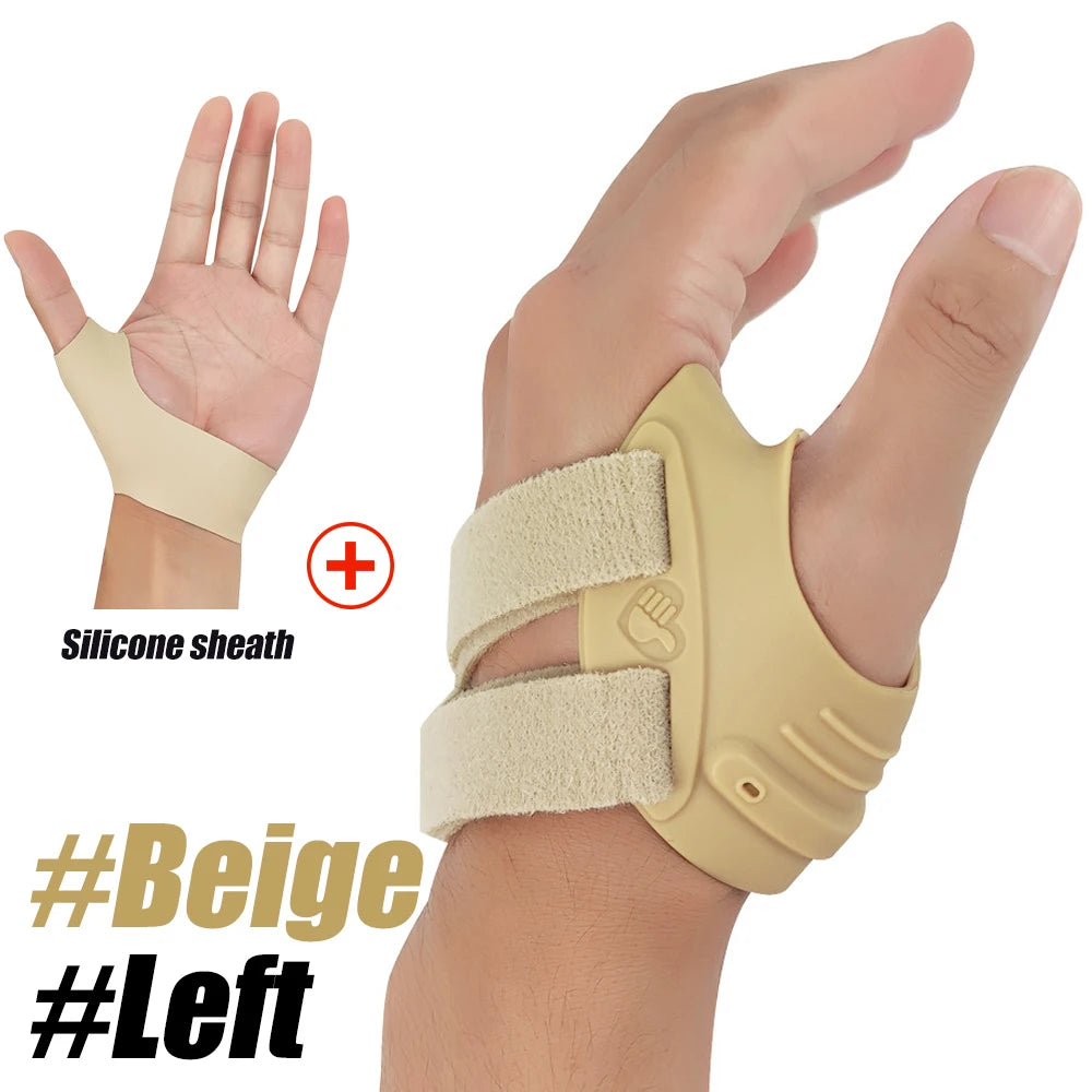 Premium Elastic Thumb Support Brace for Arthritis & Tendonitis Pain Relief, Splashproof Compression Sleeve for Daily Use, 