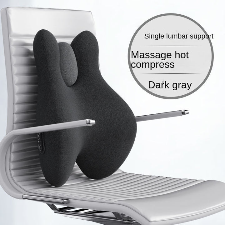 Premium Memory Foam Seat Cushion – Orthopedic Back & Waist Support for Office, Car, & Home – Coccyx Relief, Hip Massage Pad,