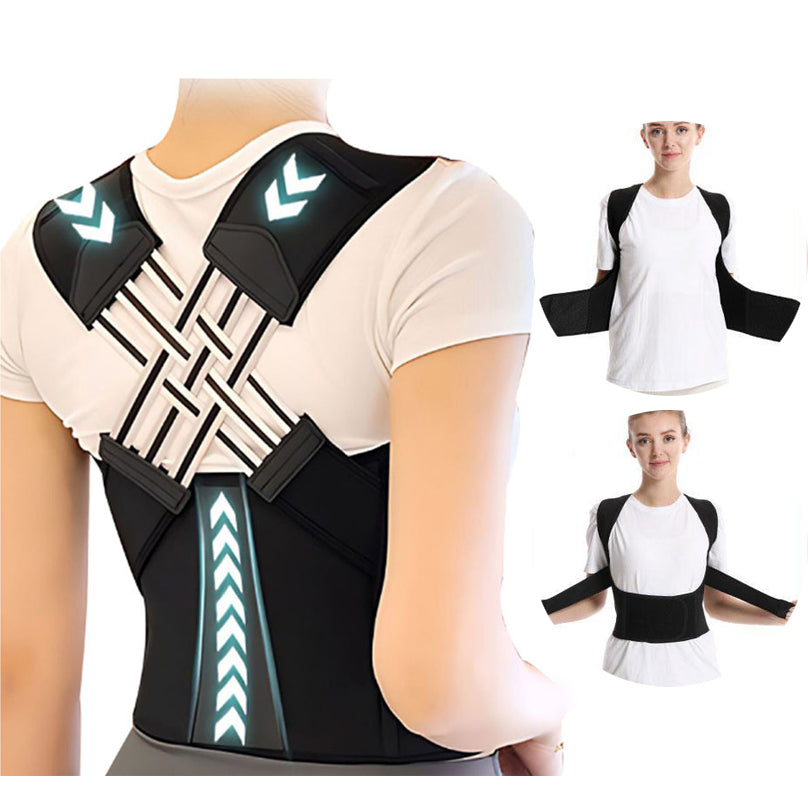 Premium Back Posture Corrector Brace for Women – Adjustable Shoulder Support Belt, Lightweight & Breathable Design for  