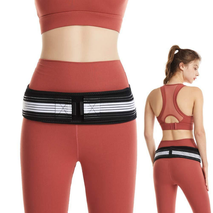 Premium Sacroiliac Hip Brace for Lower Back Pain Relief | Adjustable Si Belt for Sciatic Nerve, Pelvic, Lumbar, and Hip  
