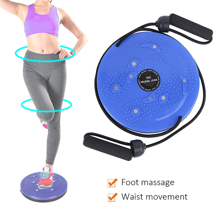 Premium Waist Twisting Disc Balance Board – Fitness Equipment for Home Exercise, Magnetic Massage Plate for Core Strength