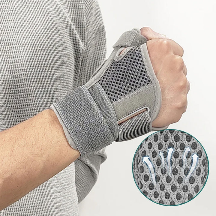 Premium Elastic Thumb Support Brace for Arthritis & Tendonitis Pain Relief, Splashproof Compression Sleeve for Daily Use, 