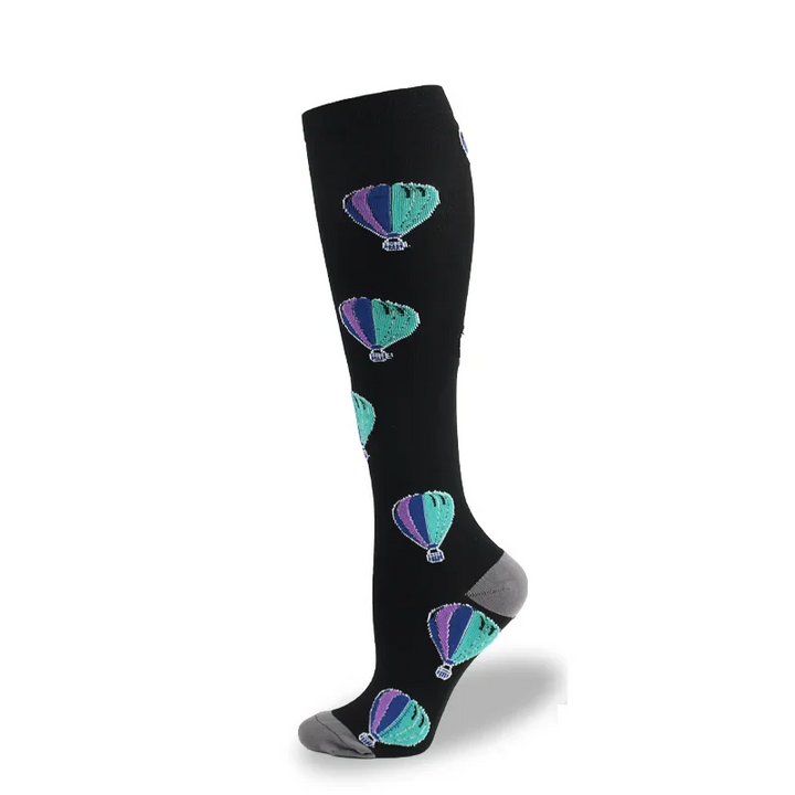 Premium Compression Socks for Men & Women – Medical Support for Edema, Diabetes, Varicose Veins – Ideal for Cycling, Running