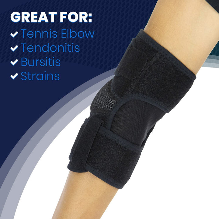 Premium Elbow Support Sleeve for Basketball & Football – Breathable Arm Sleeve Protector for Sports Safety, Adjustable 