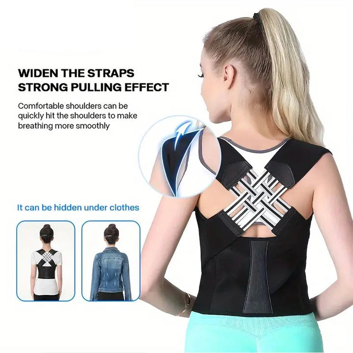 Premium Children’s Posture Corrector Belt - Orthopedic Shoulder and Lumbar Support for Kids & Teens - Adjustable,