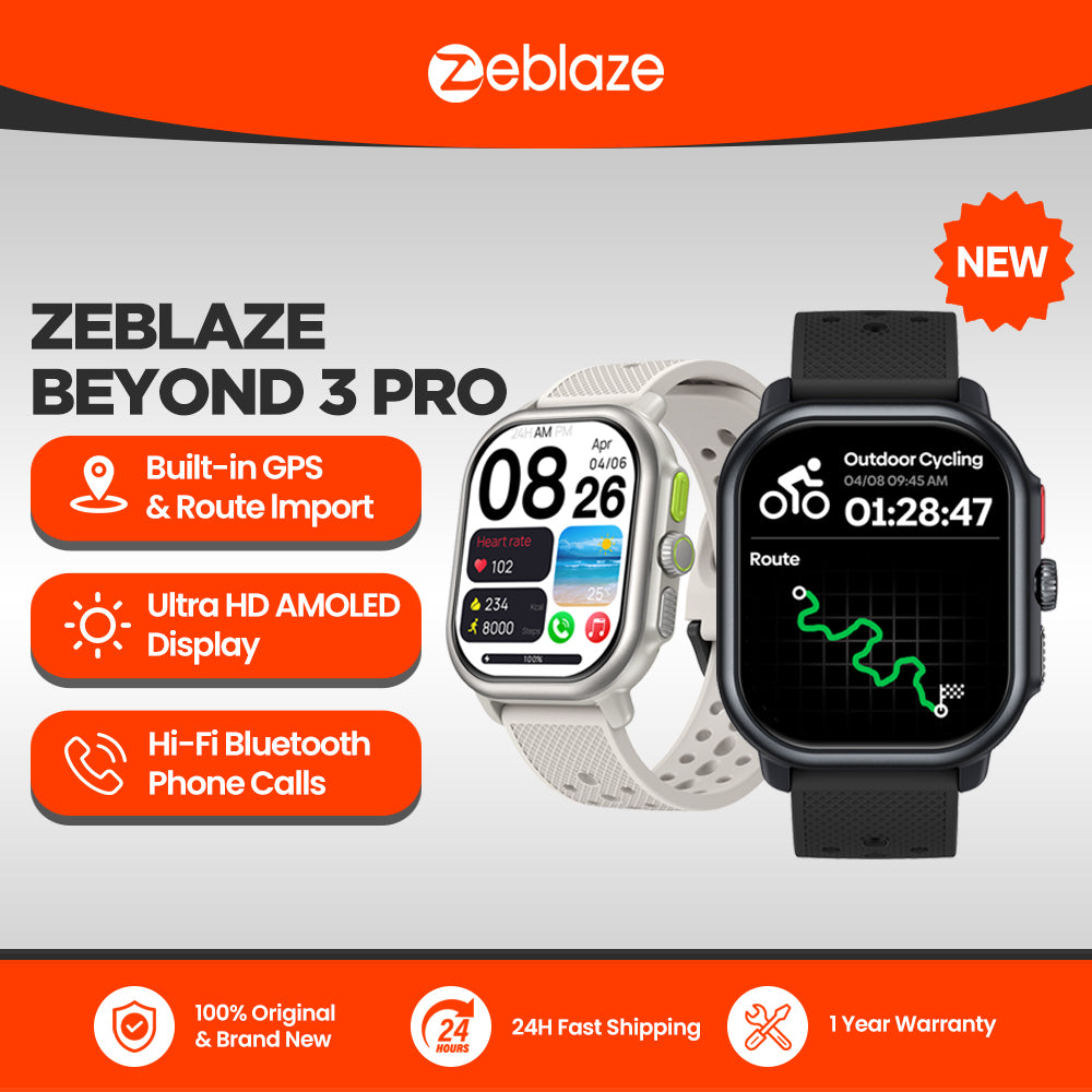 Premium GPS Smartwatch with 2.15" AMOLED Display, Phone Calls, Built-in GPS, 100+ Sports Modes, Heart Rate & SpO2 Monitor, 