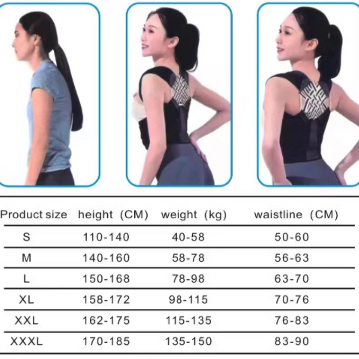 Premium Children’s Posture Corrector Belt - Orthopedic Shoulder and Lumbar Support for Kids & Teens - Adjustable,