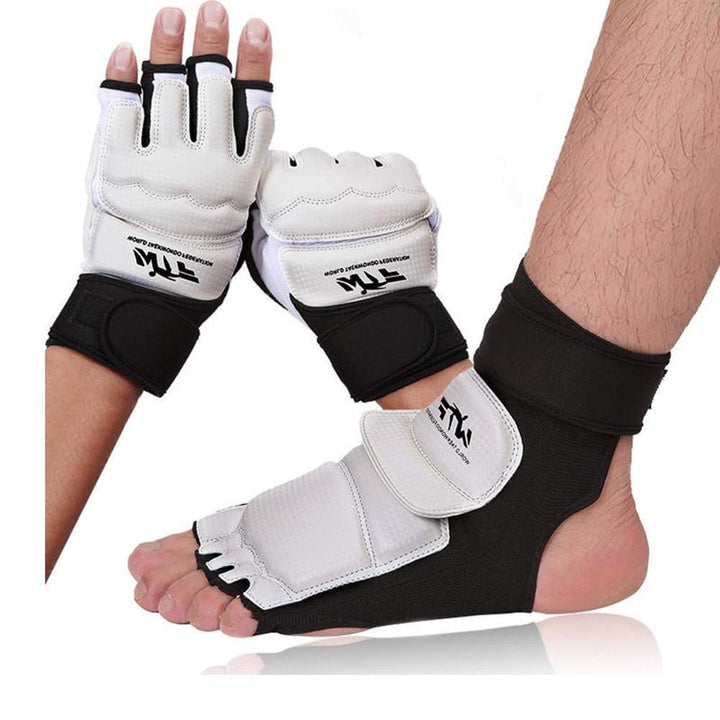 Premium Taekwondo Protective Gear Set – Thickened Combat Training Equipment for Boxing, Karate, Judo, Gloves, and Uniforms