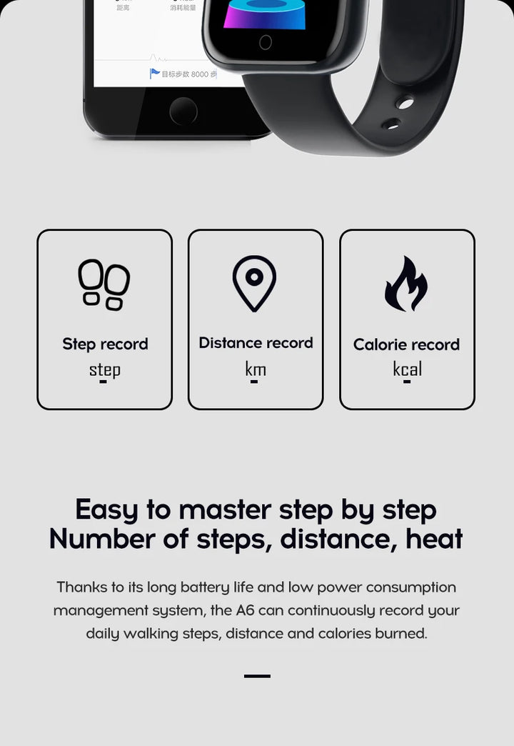 Luxus-Smartwatch für Männer und Frauen – Bluetooth-Fitness-Tracker, Musiksteuerung, Schlafmonitor, Sportarmband, stilvolle Smartwatch mit Herzfrequenzmonitor