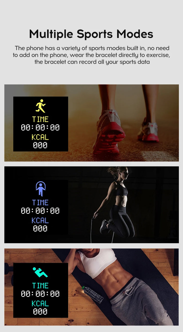 Luxus-Smartwatch für Männer und Frauen – Bluetooth-Fitness-Tracker, Musiksteuerung, Schlafmonitor, Sportarmband, stilvolle Smartwatch mit Herzfrequenzmonitor
