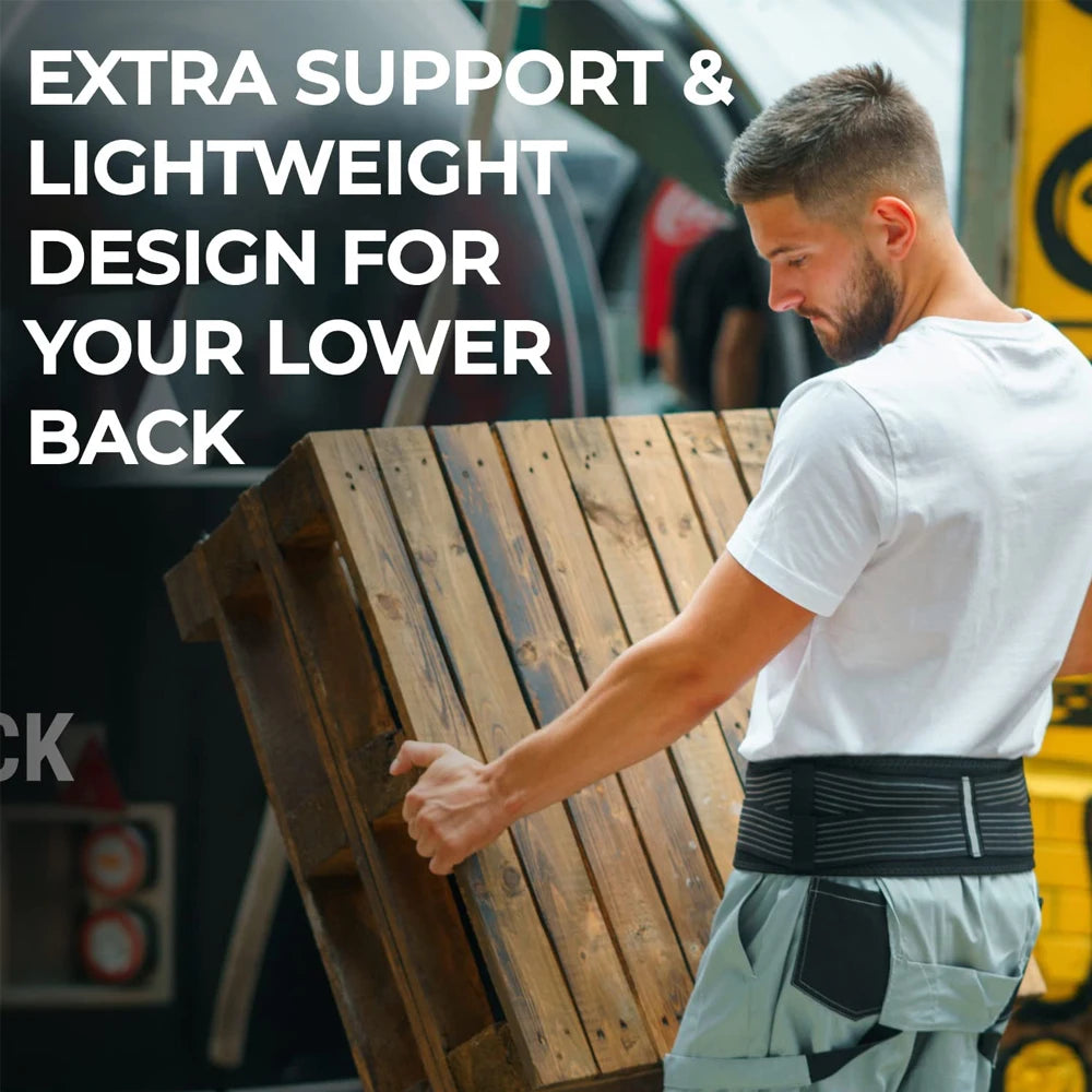 Premium Sacroiliac Hip Brace for Lower Back Pain Relief | Adjustable Si Belt for Sciatic Nerve, Pelvic, Lumbar, and Hip  