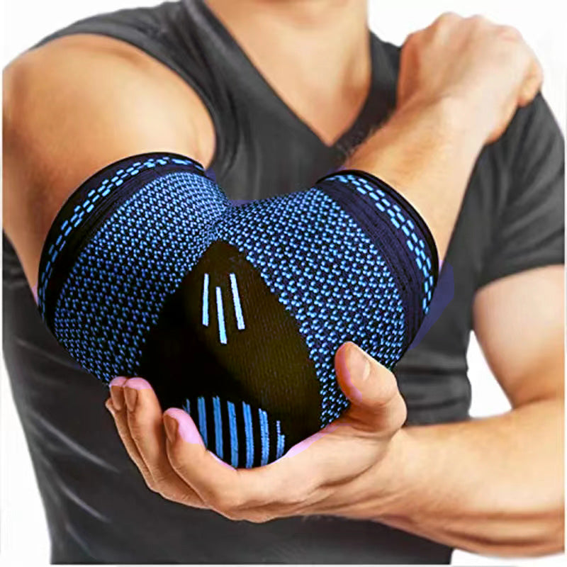 Premium Elastic Elbow Brace for Sports, Compression Arm Sleeve, Breathable Elbow Pads for Safety and Support, Adjustable