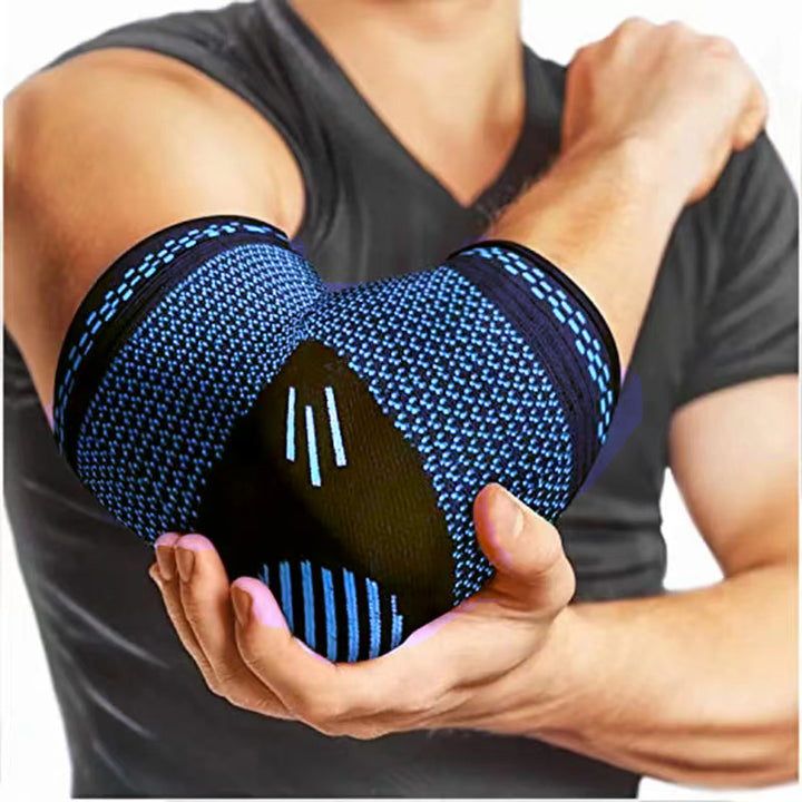 Premium Elastic Elbow Brace for Sports, Compression Arm Sleeve, Breathable Elbow Pads for Safety and Support, Adjustable