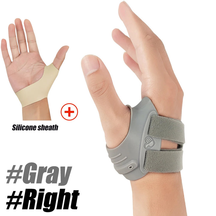 Premium Elastic Thumb Support Brace for Arthritis & Tendonitis Pain Relief, Splashproof Compression Sleeve for Daily Use, 