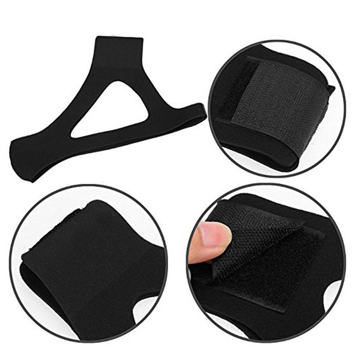 Premium Anti-Snoring Chin Strap - Triangular Belt for Snore Relief, Adjustable Mouth Guard for Better Breath, Comfortable 