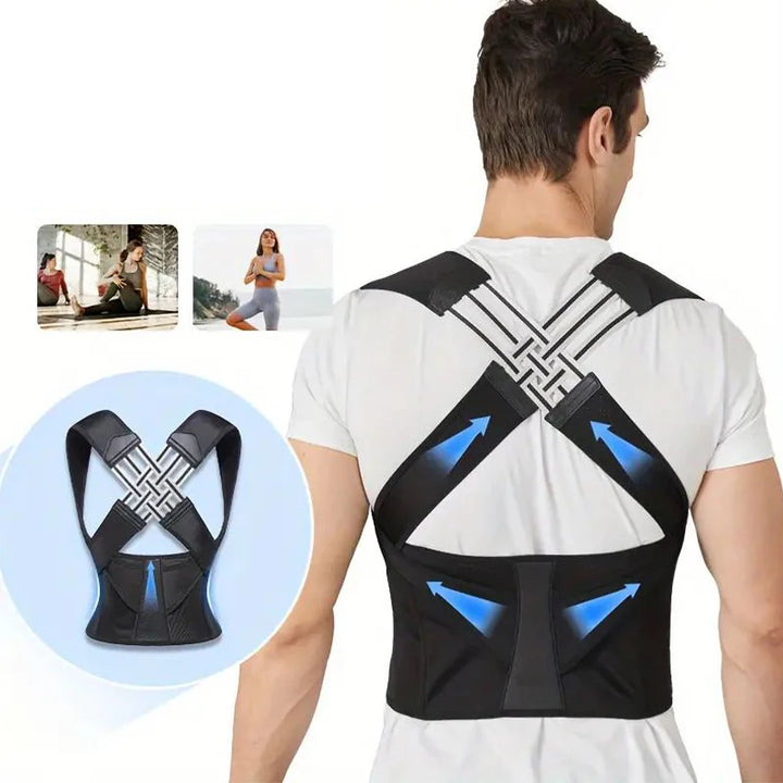 Premium Children’s Posture Corrector Belt - Orthopedic Shoulder and Lumbar Support for Kids & Teens - Adjustable,