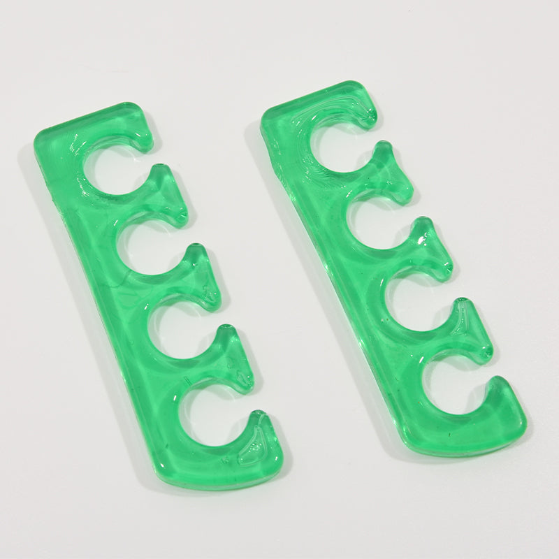 Premium Soft Silicone Toe and Finger Separators – Flexible Nail Polish Pedicure Tools for Spa and Home Use, Comfortable