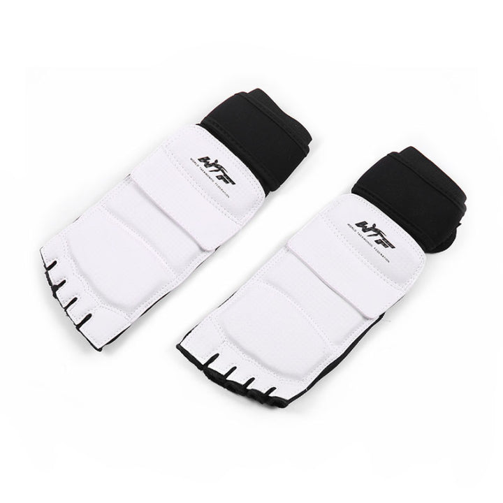 Premium Half Finger Boxing Gloves – Taekwondo, Karate, Muay Thai Training Gloves for Kids & Men – Foot Protector for  