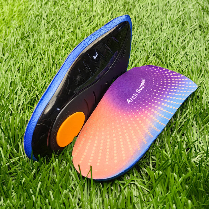 Premium Arch Support Insoles for Flat Foot, Orthopedic Shoe Inserts for Men & Women, Valgus Varus XO-type Leg Corrector, 