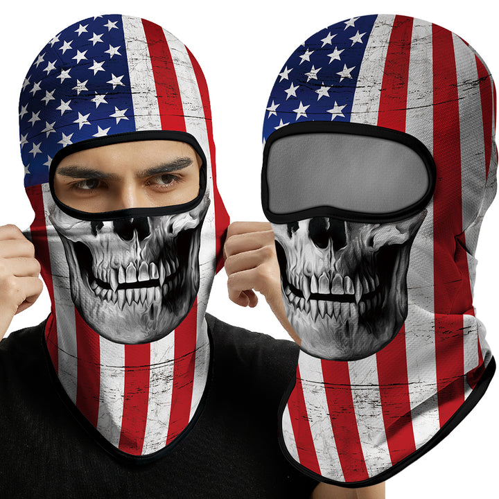Premium Vollgesichts-Balaclava-Ski-Maske – Winterwärmer für Radfahren, Motorradfahren, Snowboarden, Helmfutter, UV-Schutz, schnell trocknender Coolmax-Stoff für Männer und Outdoor-Aktivitäten