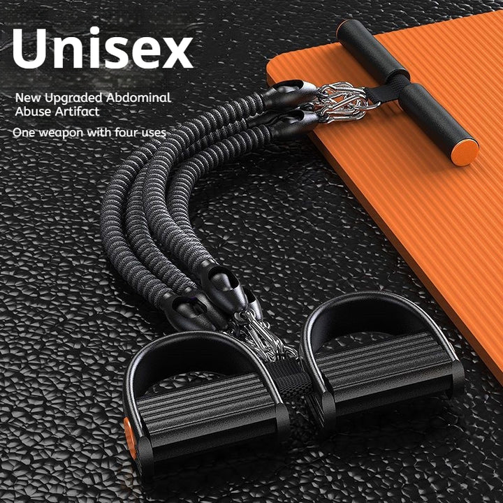 Premium Pedal Resistance Band Puller – Multi-Functional Home Exercise Equipment for Men, Adjustable Tension, Full Body 