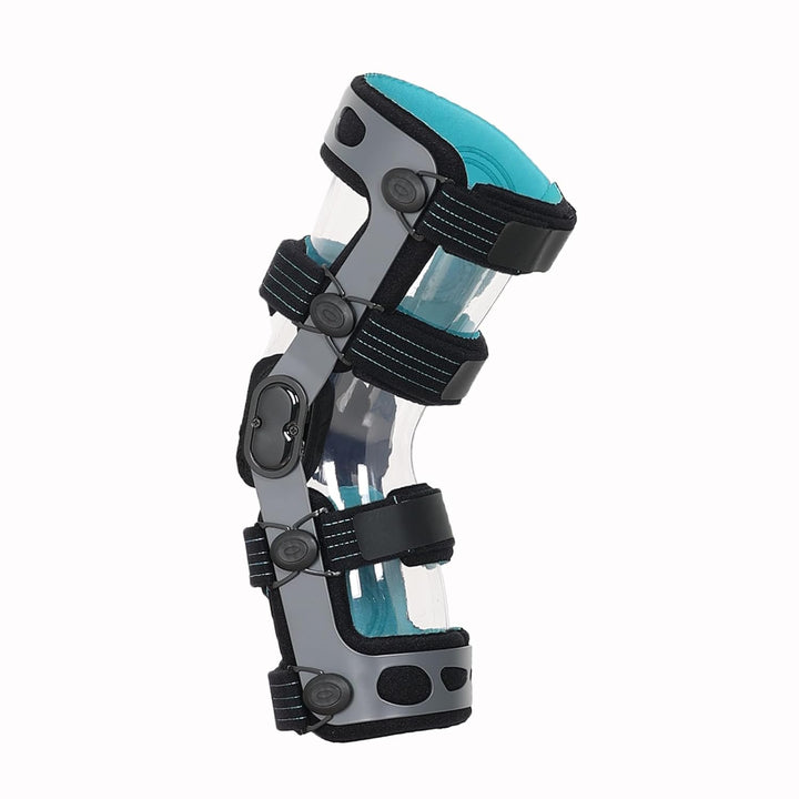 Premium Adjustable Hinged Knee Brace – ROM Orthosis for ACL, Meniscus, Ligament Injuries, and Post-Surgery Recovery, Orthoped