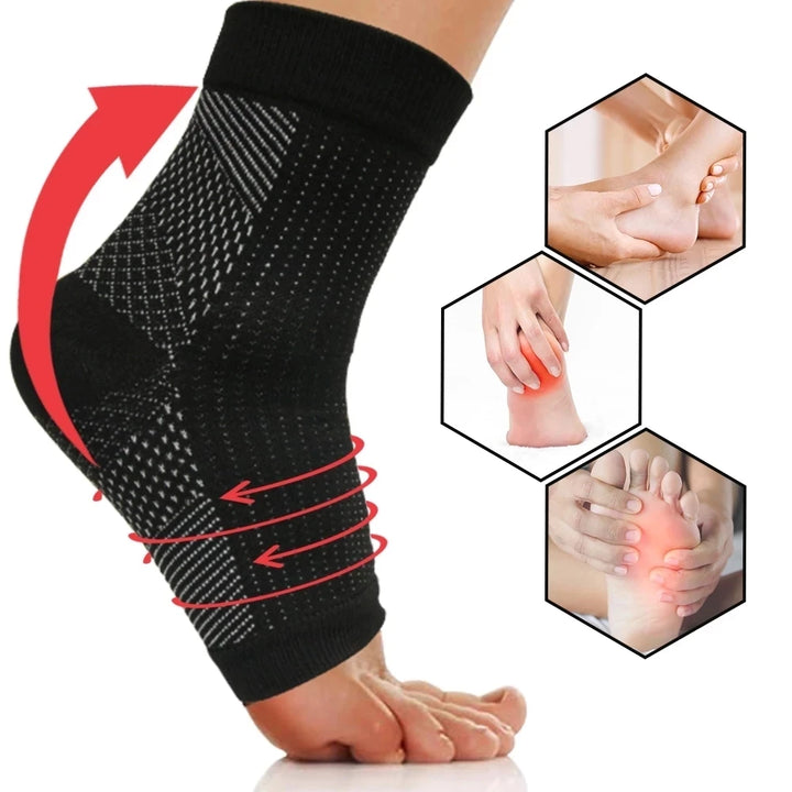 Premium Compression Socks for Football, Running & Cycling – Medical Support for Varicose, Edema, Diabetes – Elastic Anti-