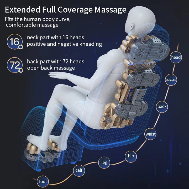 Premium Vibrating Electric Massage Chair Pad – Heated Neck and Back Cushion with Remote Control, Muscle Stimulator for Fatigue