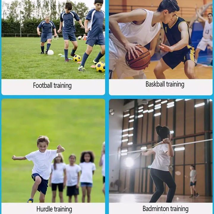 Premium Speed & Agility Training Hurdles – 15cm Adjustable Portable Hurdle Ladder for Soccer, Football, and Basketball – 