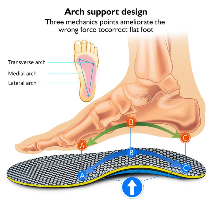 Premium Basketball Insoles with Customized Carbon Plate for High Strength, Elasticity & Speed – Anti-Return Technology for 