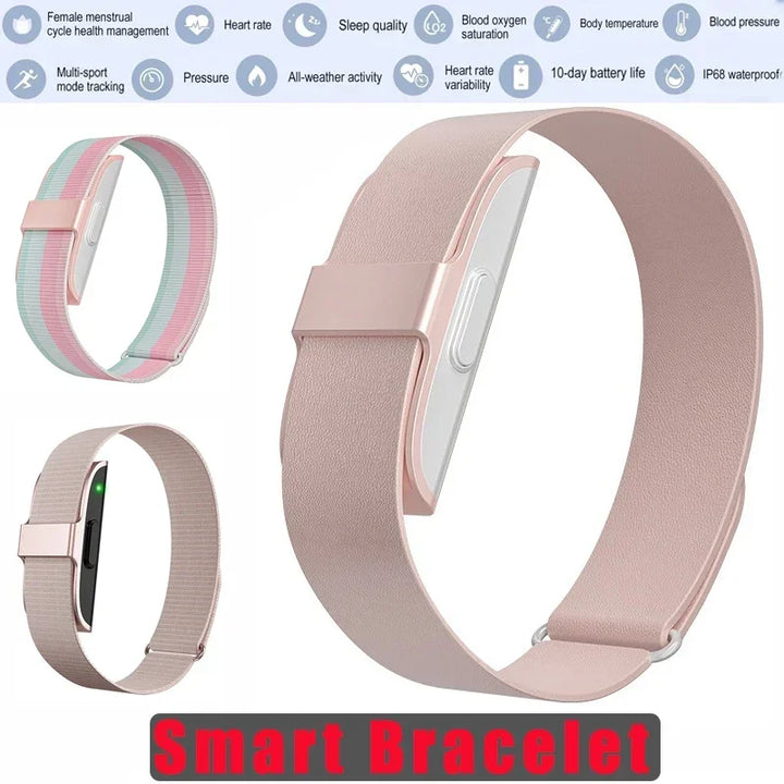 Premium Smart Fitness Tracker Armband – Herzfrequenz-, Blutdruckmonitor, Schrittzähler für Männer und Frauen, Sport- und Gesundheitsmonitor, Aktivitätstracker