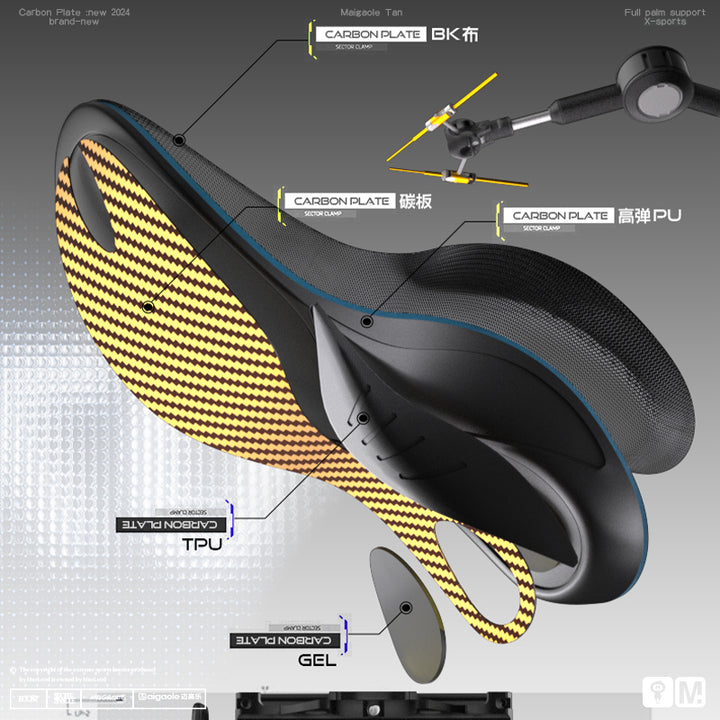 Premium Basketball Insoles with Customized Carbon Plate for High Strength, Elasticity & Speed – Anti-Return Technology for 