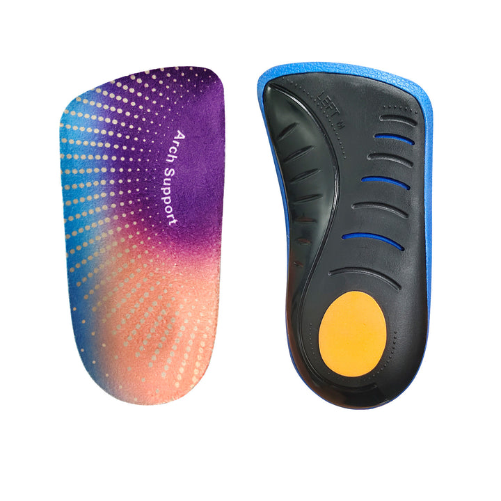Premium Arch Support Insoles for Flat Foot, Orthopedic Shoe Inserts for Men & Women, Valgus Varus XO-type Leg Corrector, 