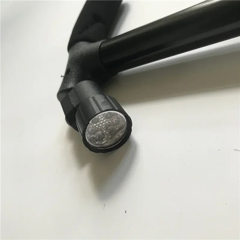 Premium Collapsible Telescopic Elder Cane – LED Walking Stick, Adjustable Folding Crutch for Seniors, Shock Absorber System, 