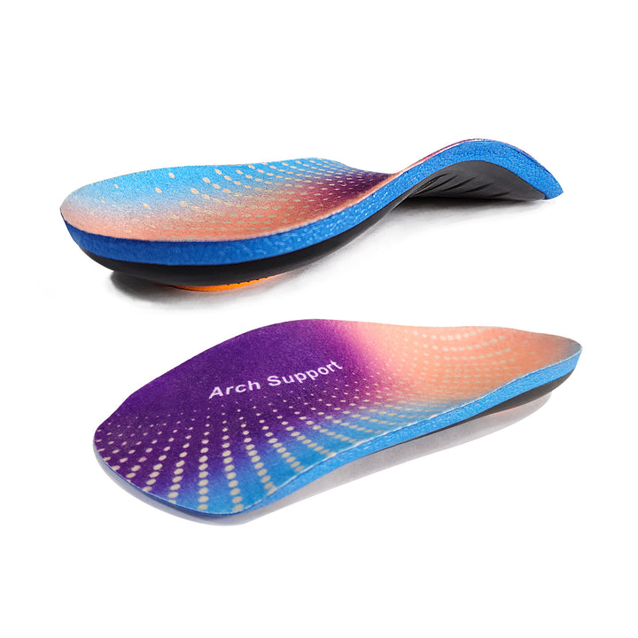 Premium Arch Support Insoles for Flat Foot, Orthopedic Shoe Inserts for Men & Women, Valgus Varus XO-type Leg Corrector, 