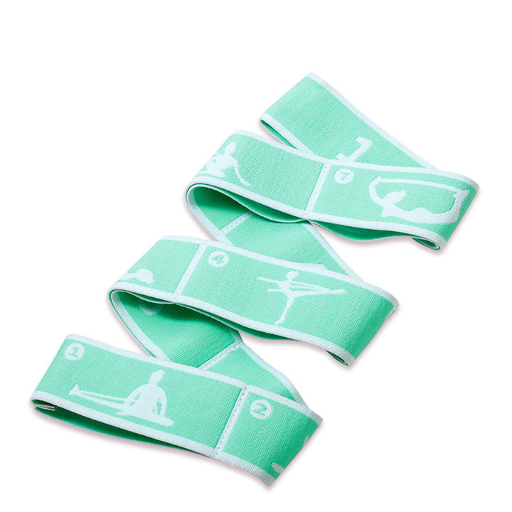 Hochwertiges Slimming Widerstandsband - Multifunktionaler Yoga-Dehngurt & Pilates-Gürtel, 8/9 Grid elastisches Trainingsband für Erwachsene, verstellbare Stärke & tragbares Design für Anfänger und Fitnessbegeisterte