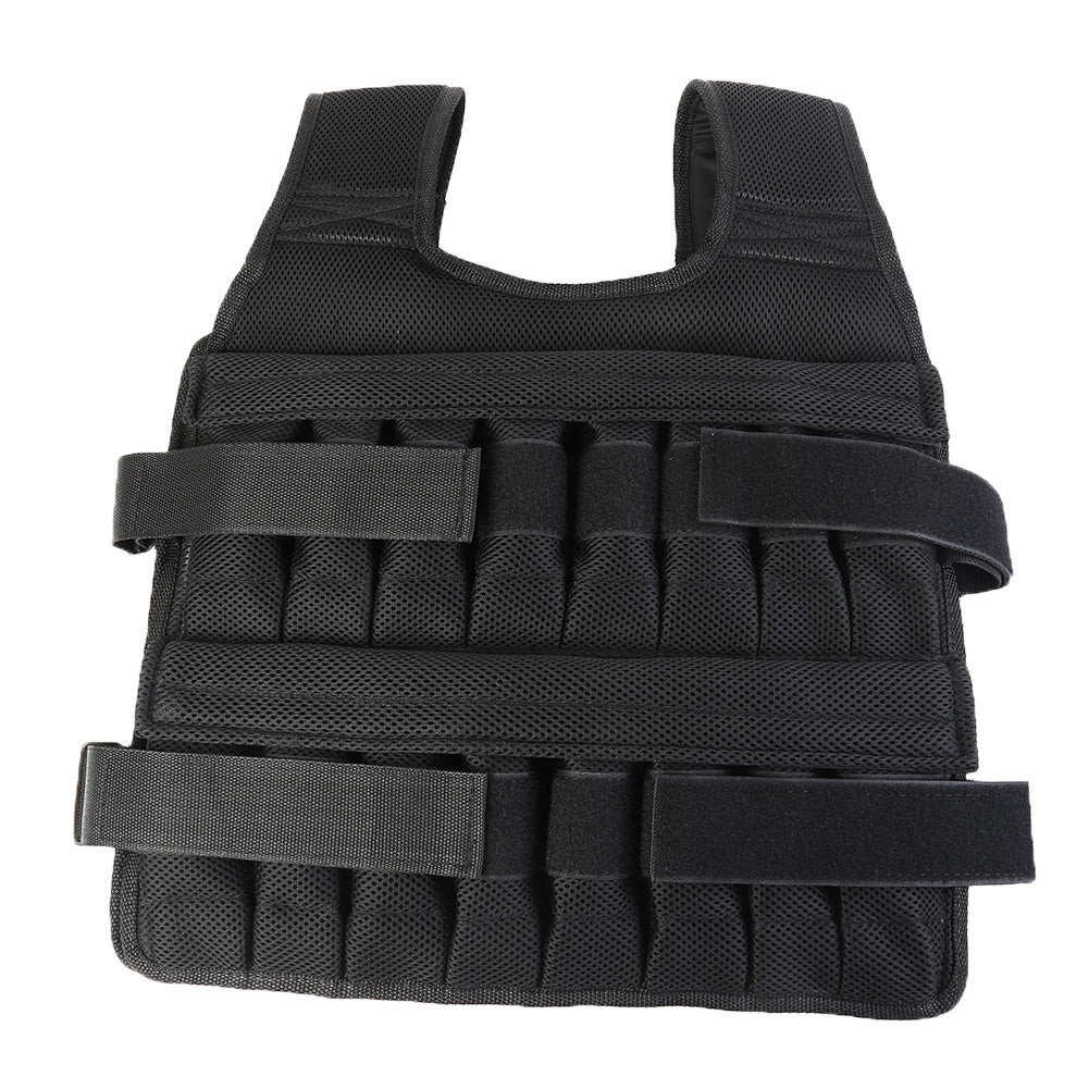 Premium Adjustable Weight Vest for Running, Jogging & Workout – 3kg, 15kg, 35kg Options, Fitness Exercise Jacket with Secure 