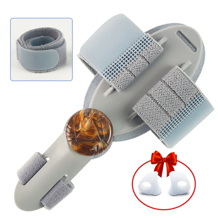 Premium Adjustable Bunion Corrector - Hallux Valgus Toe Straightener with Orthopedic Splint, Rotatable Toe Separator for Pain