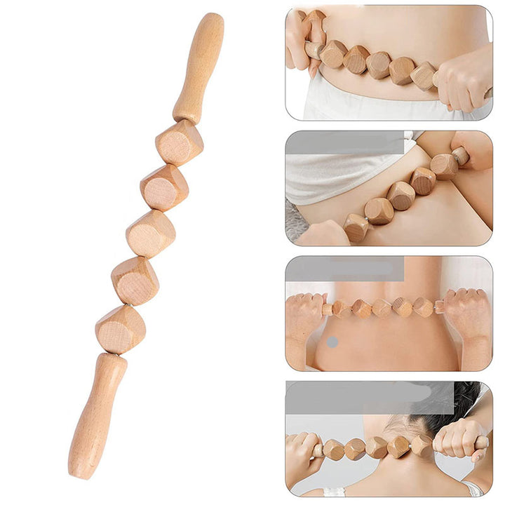 Premium Holztherapie-Massagewerkzeuge – Komplettset zur Körperformung, Anti-Cellulite, Lymphdrainage und Taillensculpting, ergonomisches Design für den professionellen und privaten Gebrauch